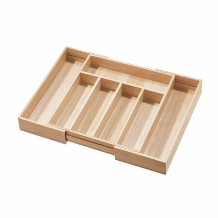 IDESIGN CUTLERY TRAY WOOD 22 in. 33730
